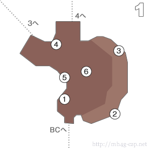 モンハンクロスのマップ 旧砂漠 昼 の特徴 入手できる 素材アイテム のまとめ Mhx Mhxx攻略広場