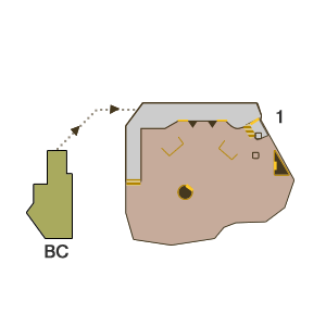 シュレイド城のマップ